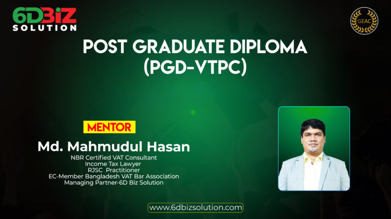 Post Graduate Diploma in VAT, Tax Practice & Compliance (PGD-VTPC)